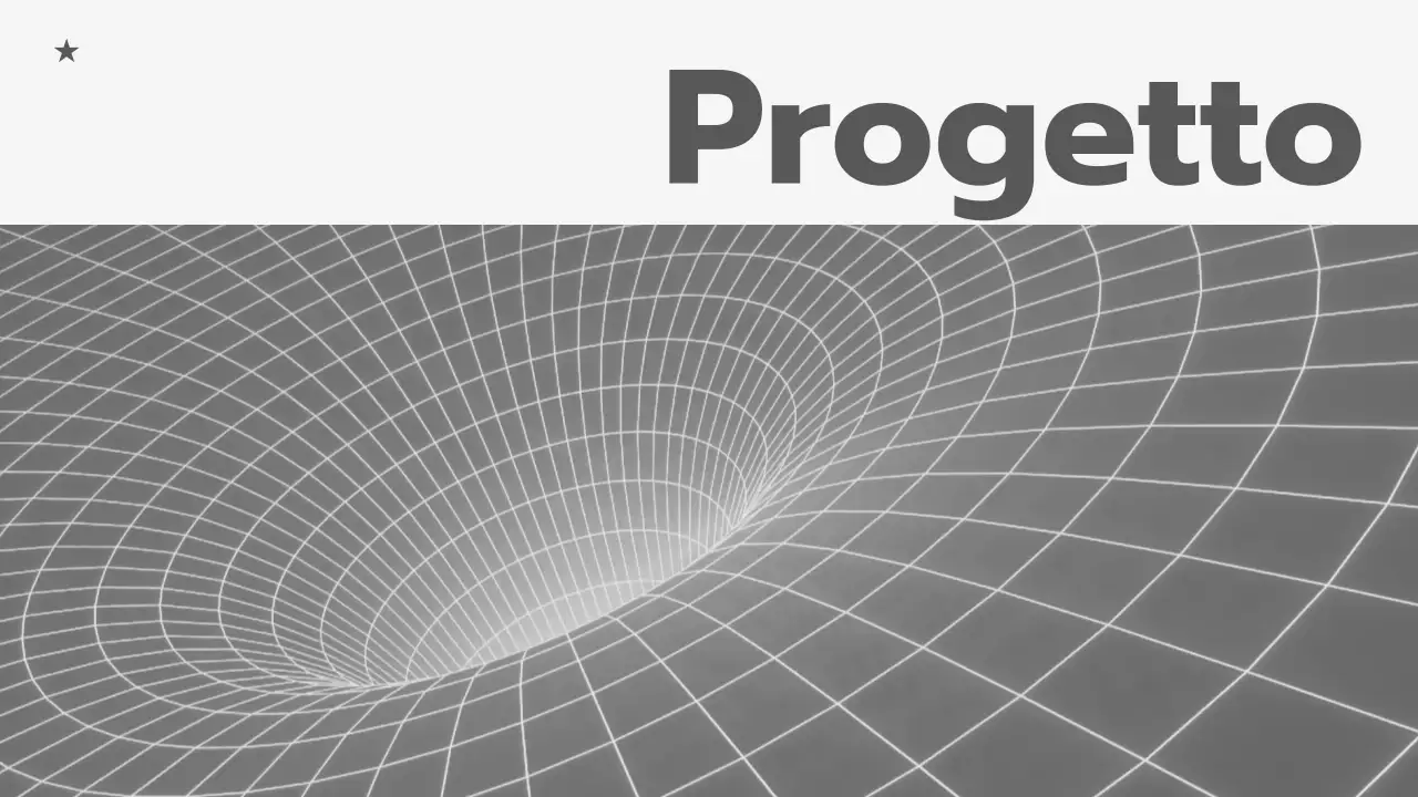 Una cartella planner pulita con un motivo in bianco e nero in bianco e grigio