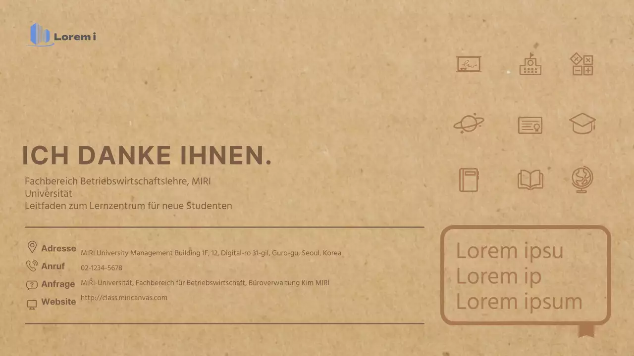 Ein einfacher Leitfaden für Studienanfänger mit einem klassischen beigen Buchkonzept