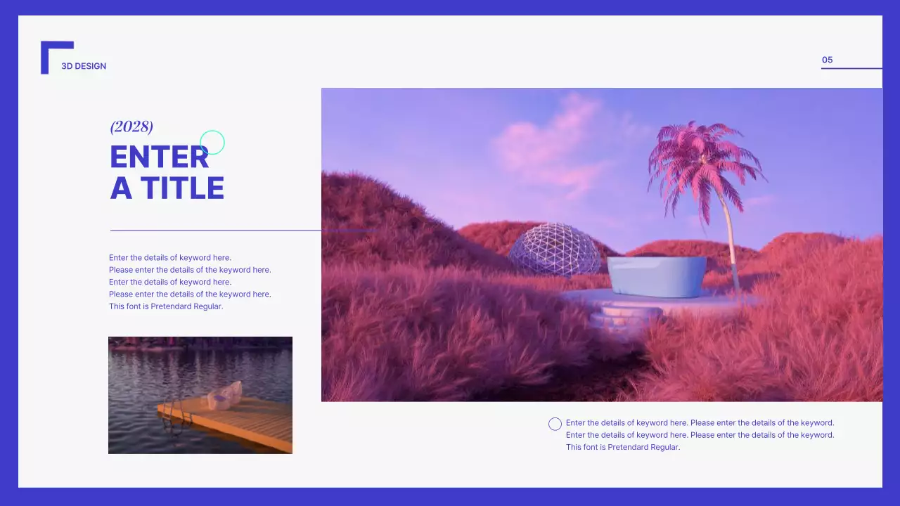 Blue Modern Portfolio Resume Presentation