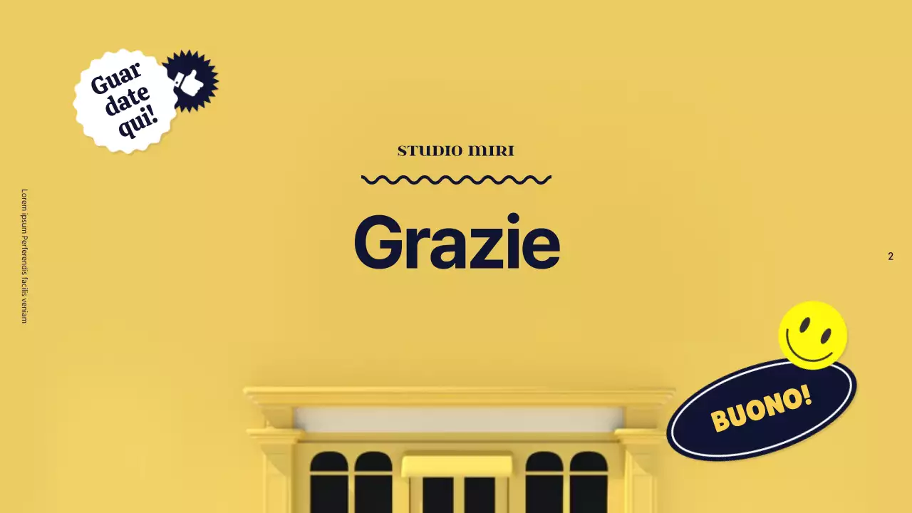 Proposta di sponsorizzazione pubblicitaria di un film colorato