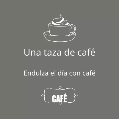 Café dulce