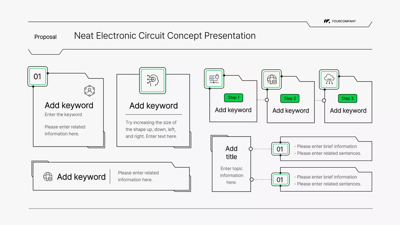White Modern System Proposal Document Presentation