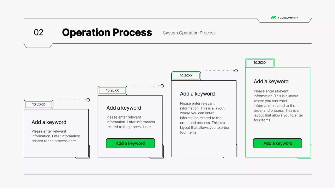 White Modern System Proposal Document Presentation