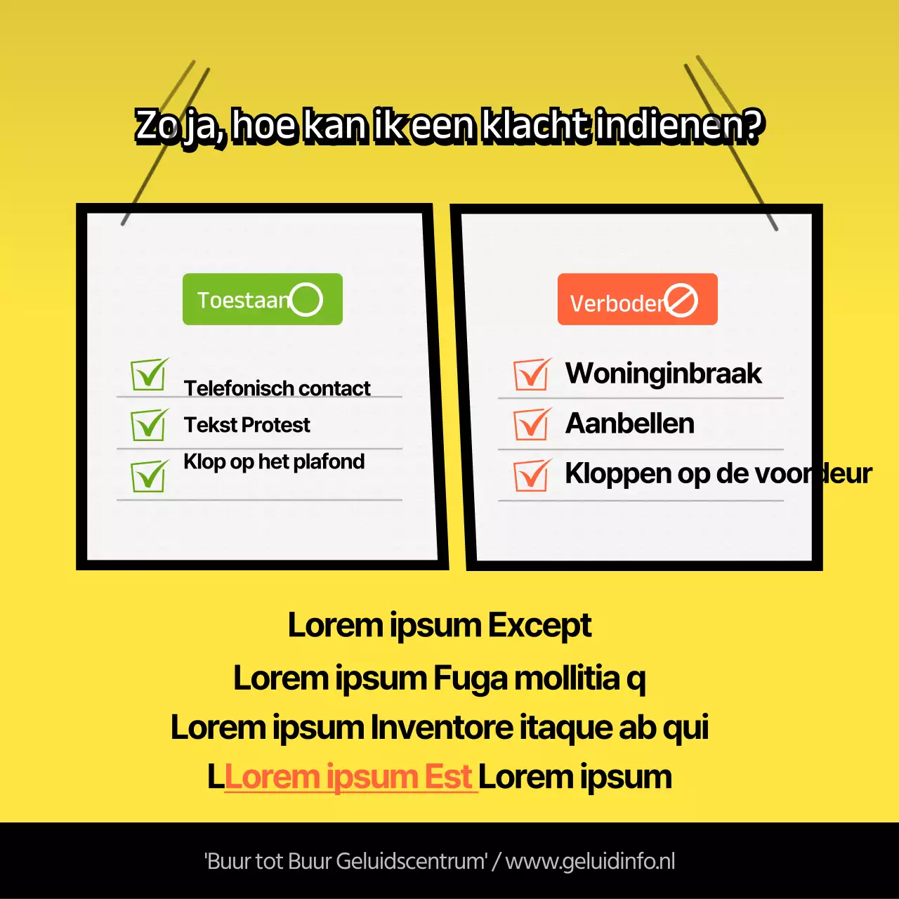 Hoe om te gaan met interstitiële ruis met knallen van marineblauw en oranje