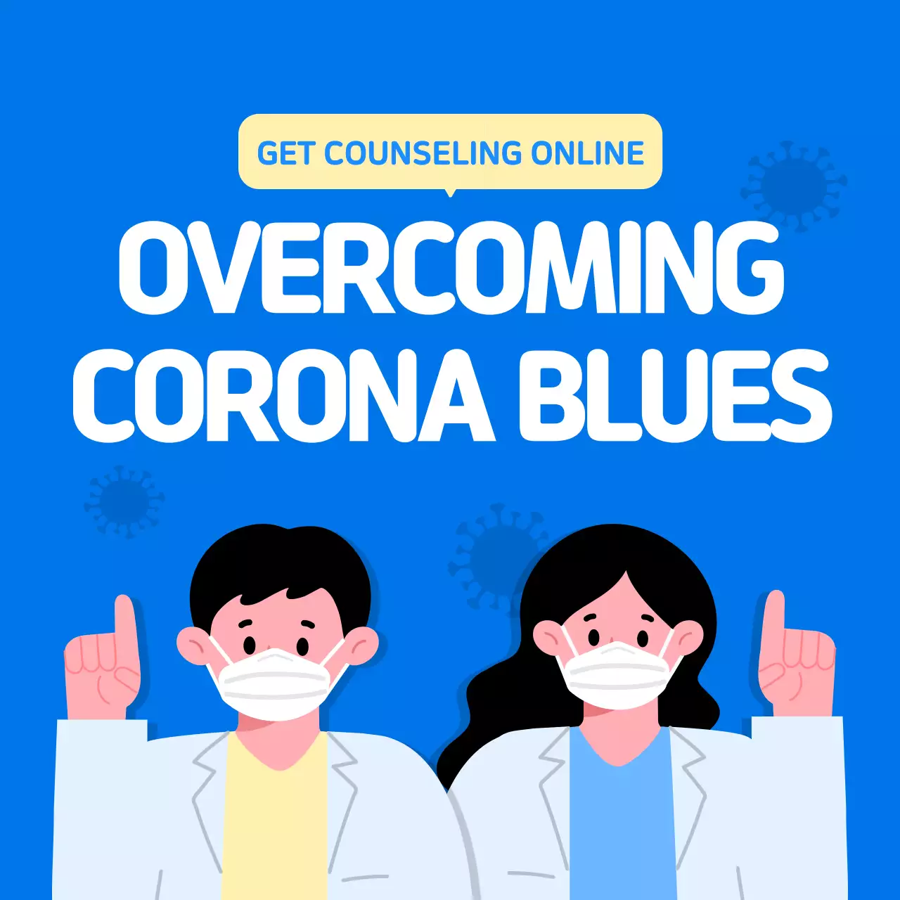 Corona Blue with blue chat theme