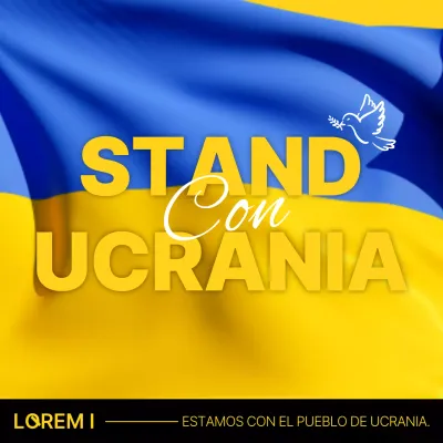 La guerra de los opuestos azul y amarillo