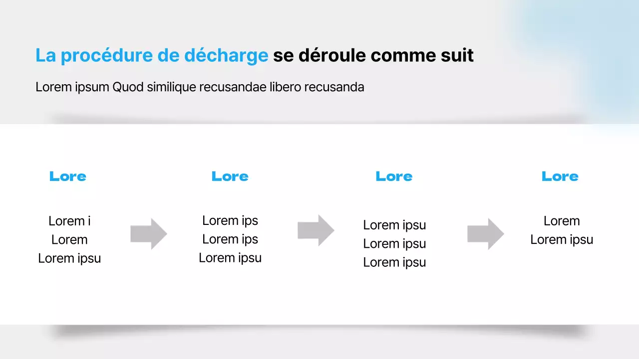 Un guide de la vie à l'hôpital avec des couleurs bleues, des lignes épurées et des ombres