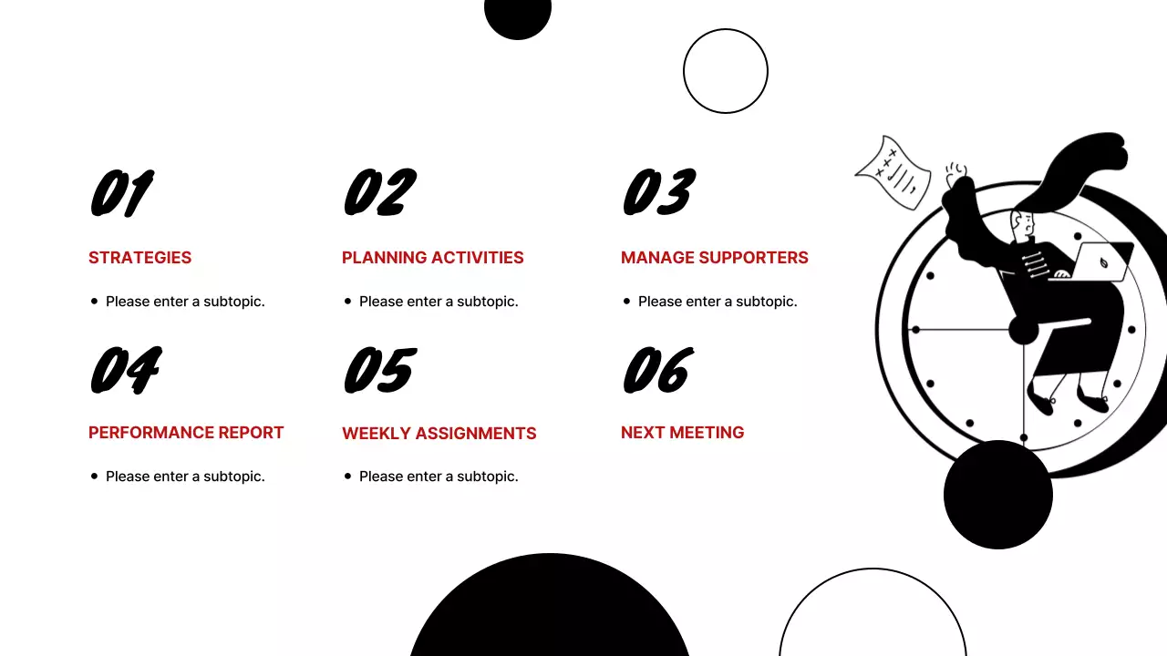 Black Minimal Marketing Guide Presentation