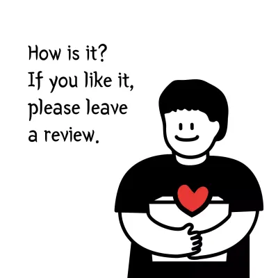 Black Simple Review Request Instagram Post