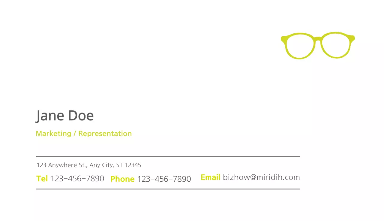 Black Modern Fashion Promotion Business Card