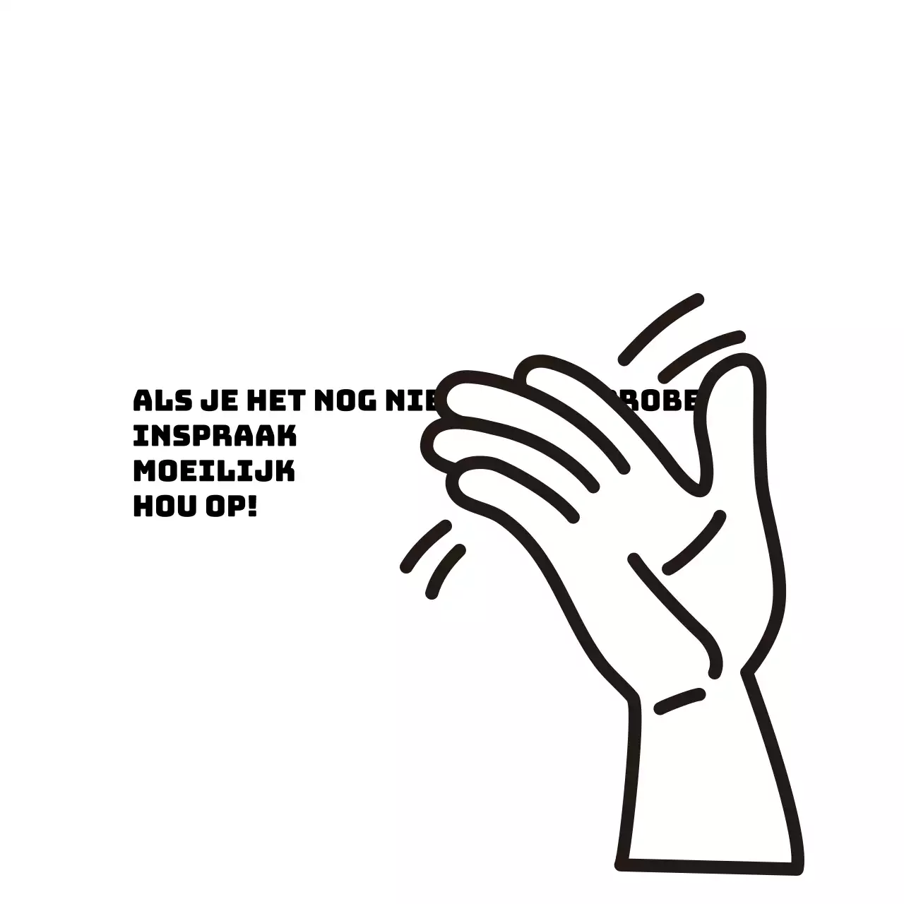 Witte illustratie grappig voedsel promotie