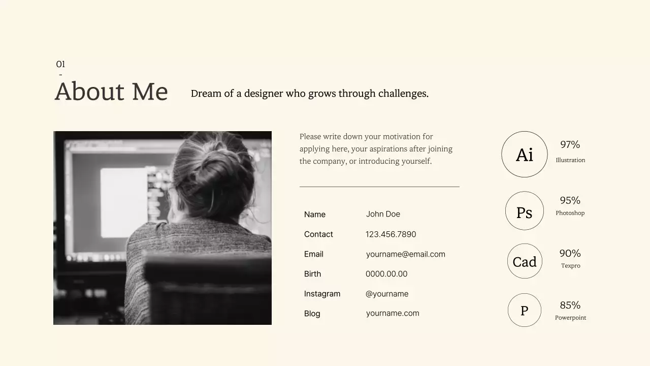 Beige Minimal Fashion Portfolio Presentation