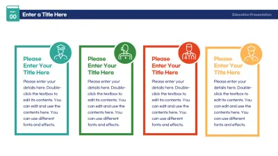 Colorful Modern Education Guide Infographic