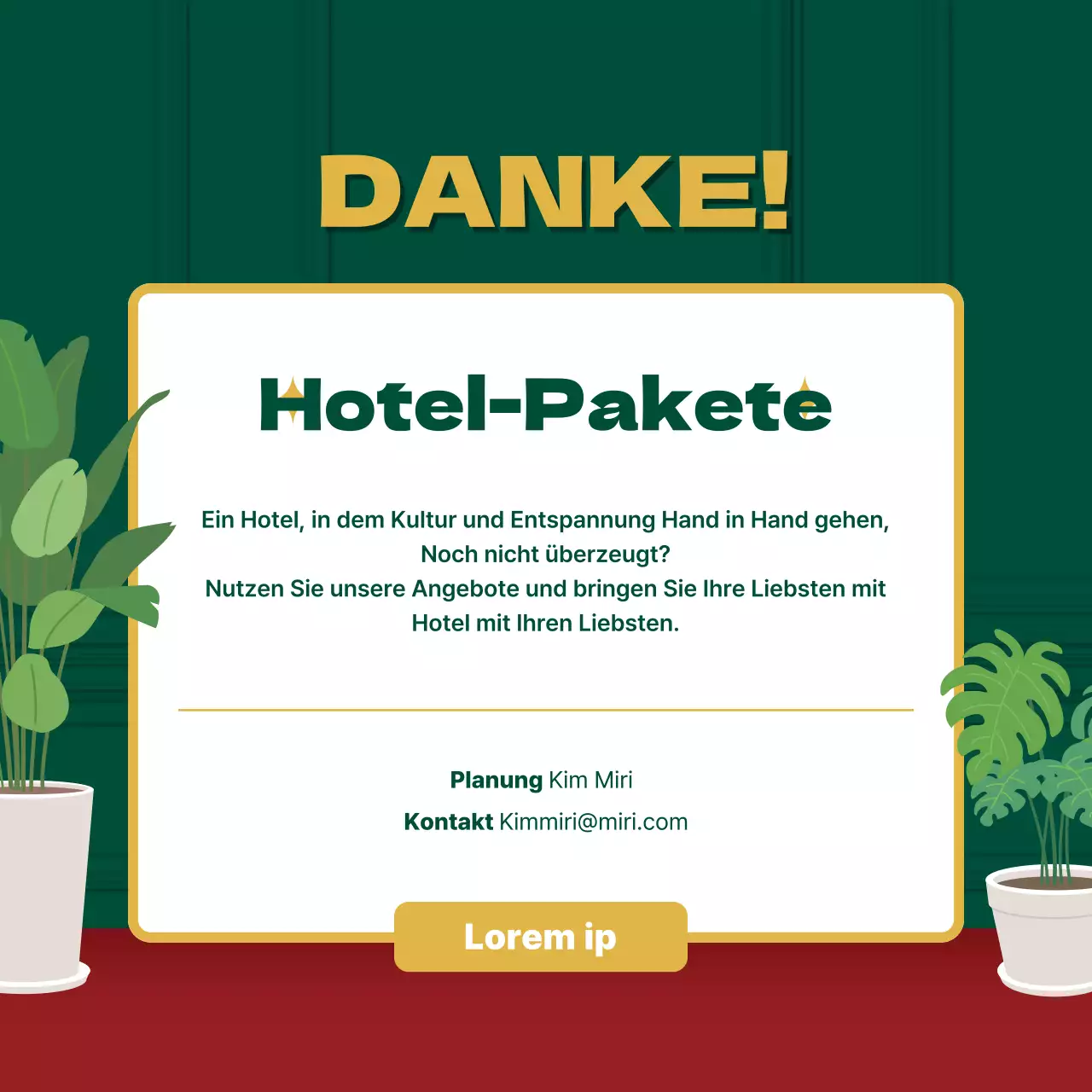 Empfehlungen für Hotelpakete zum Thema "Grünes Hotel