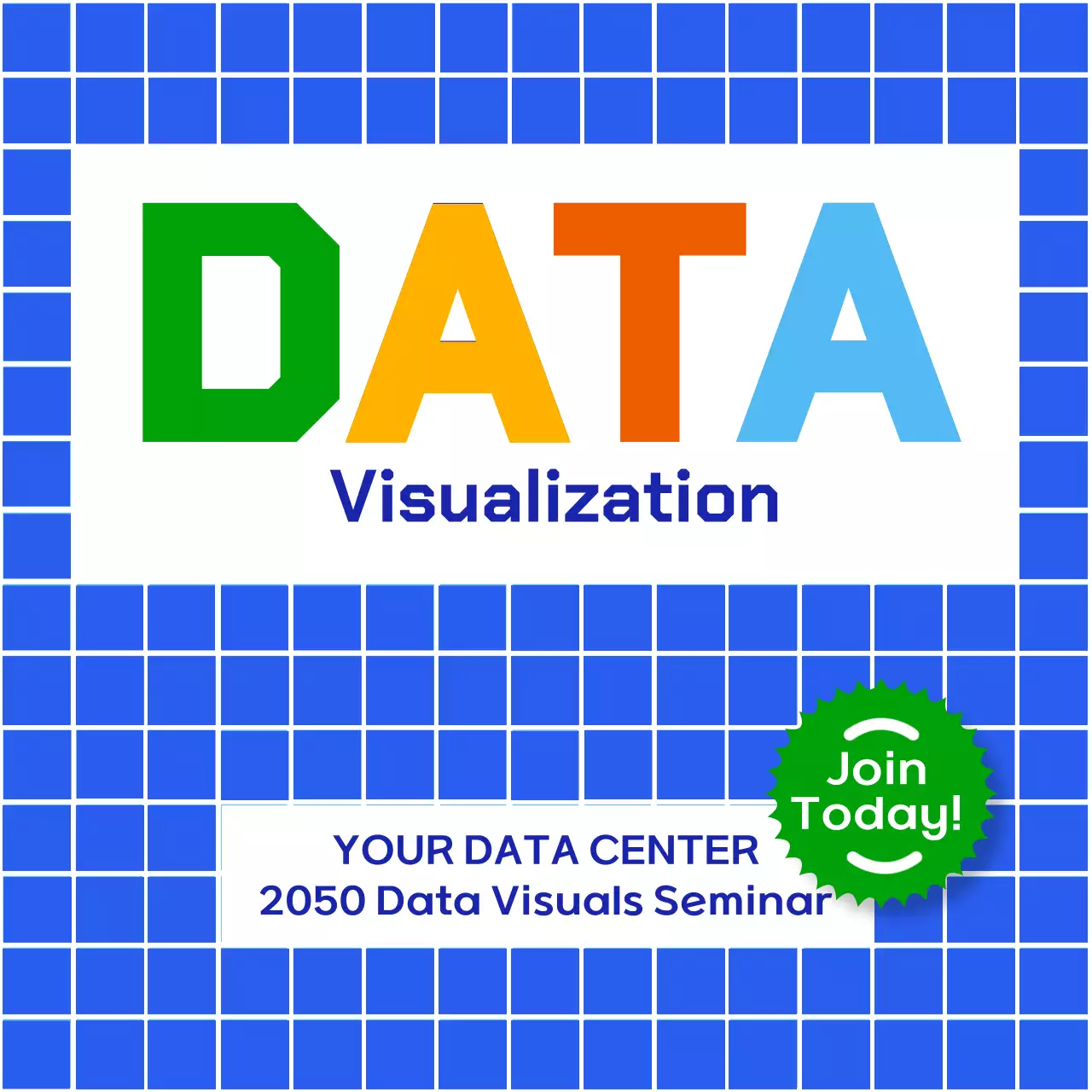 블루모던데이터세미나프로모션 인스타그램캐러셀