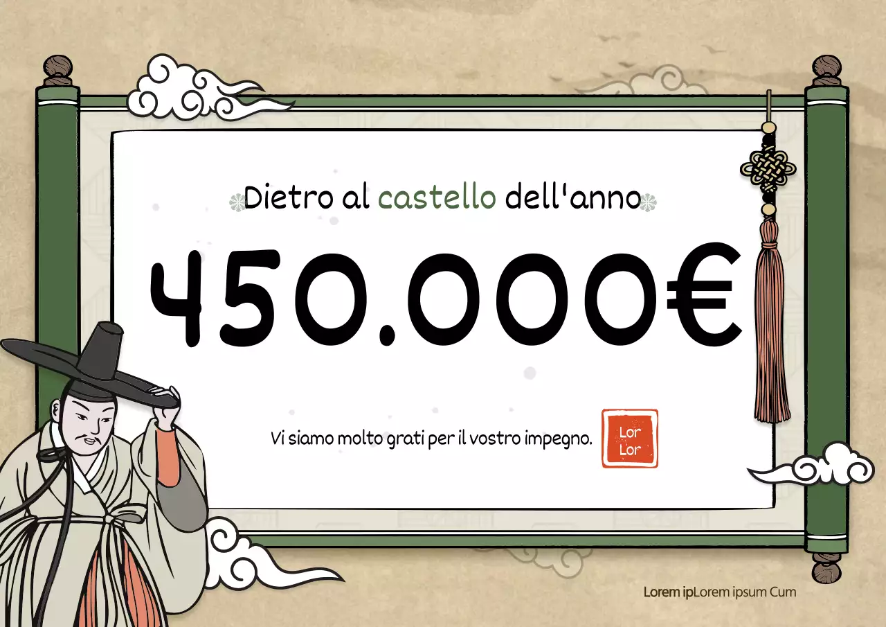 Una festa tradizionale a base di pergamena