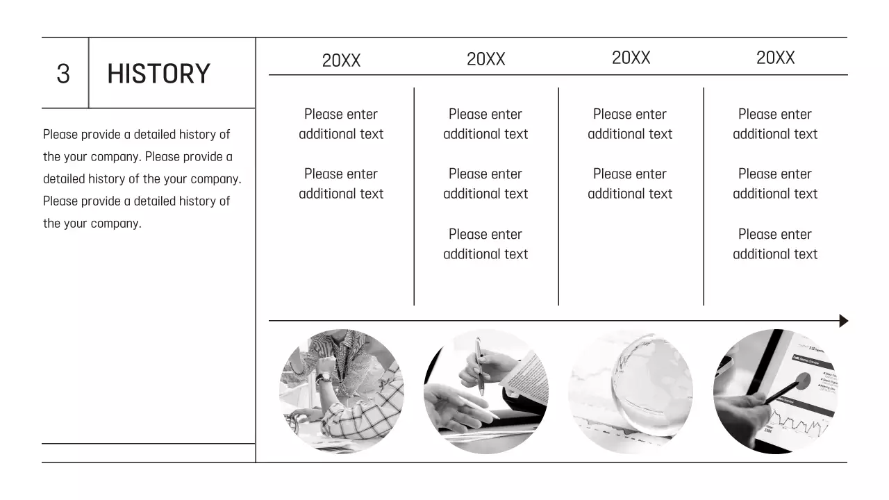 베이지 미니멀 비즈니스 플랜 프레젠테이션