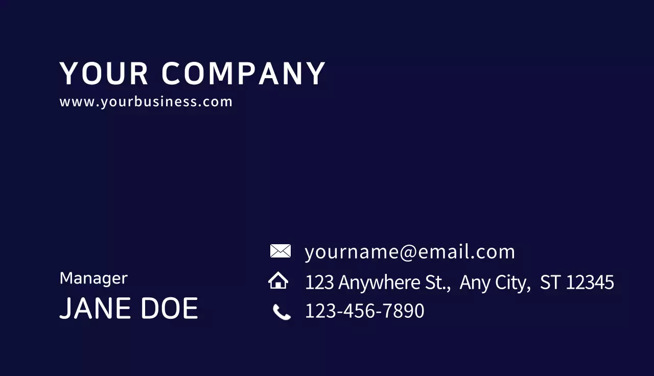 blue logo clean business corporate