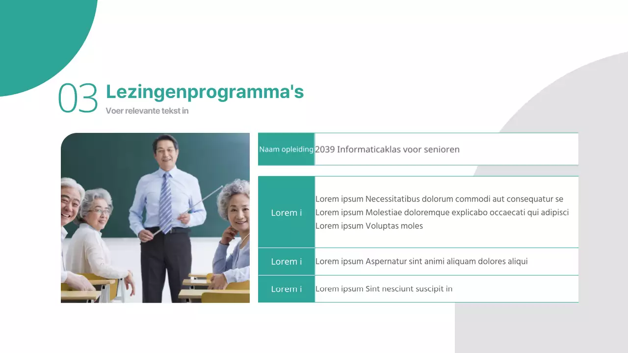 Voorstel voor een groen en opgeruimd welzijnshalparcours