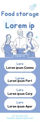 Dasar-dasar Kafetaria Blue CoronaEtiket