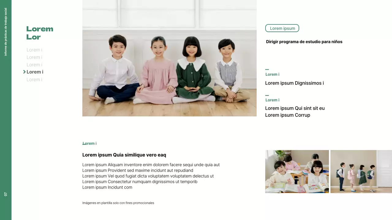 Informes de laboratorio ecológicos y limpios