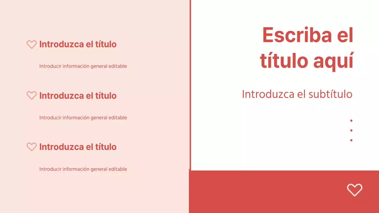 Presentación del corazón