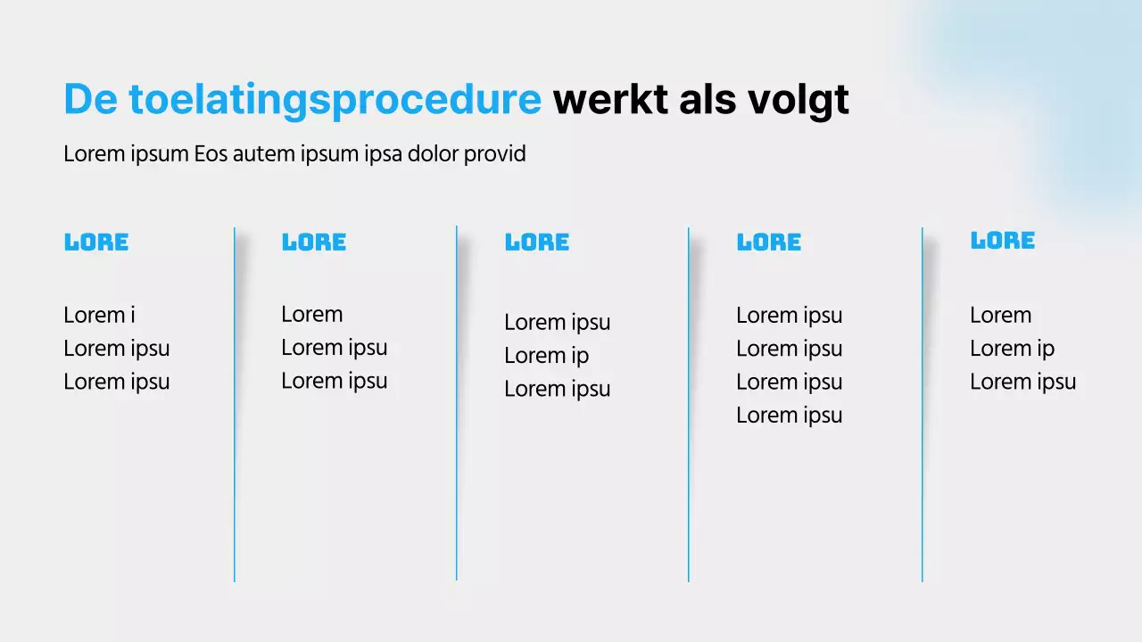 Een gids voor het ziekenhuisleven met blauwe kleuren, strakke lijnen en schaduwen
