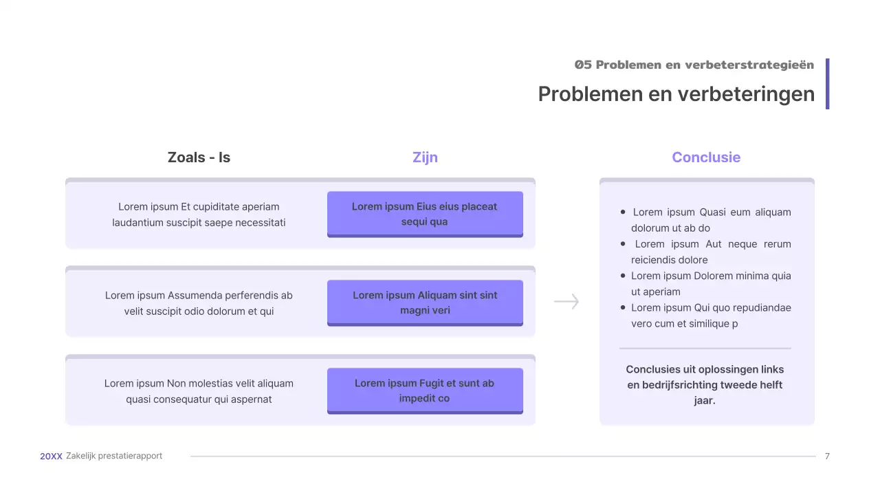 Paarse, driedimensionale UI-concept zakelijke presentatie kit