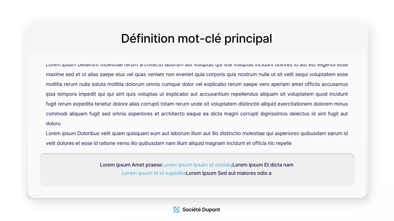 Kit de style UX UI avec une sensation tridimensionnelle en bleu clair et bleu marine