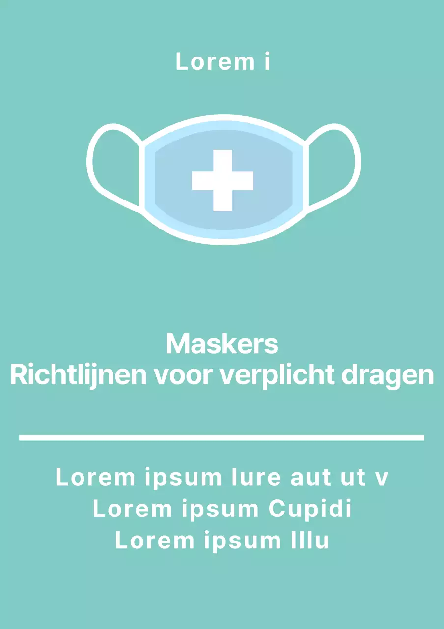 Acrylstandaard voor mintkleurig masker montage-instructies