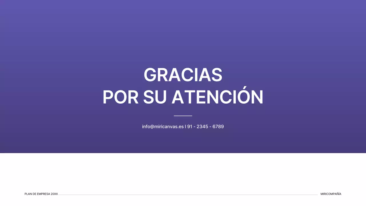 Kit de presentación de plan de negocio con concepto de índice de degradado púrpura