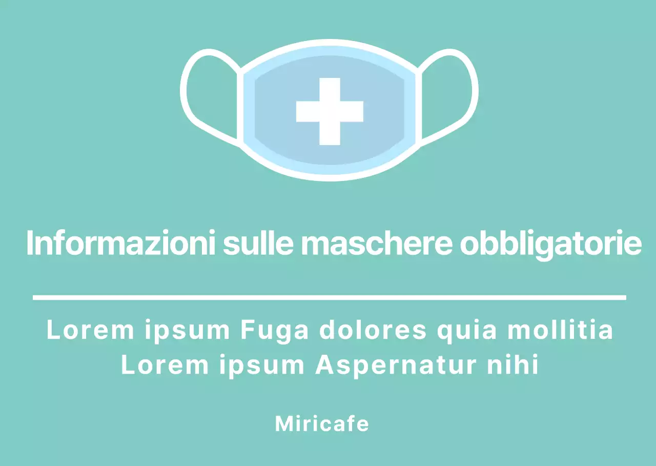 Istruzioni per il montaggio della maschera in acrilico color menta