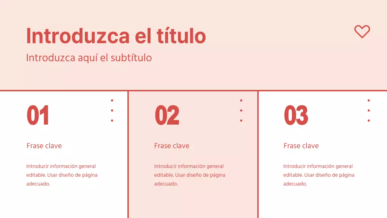 Presentación del corazón