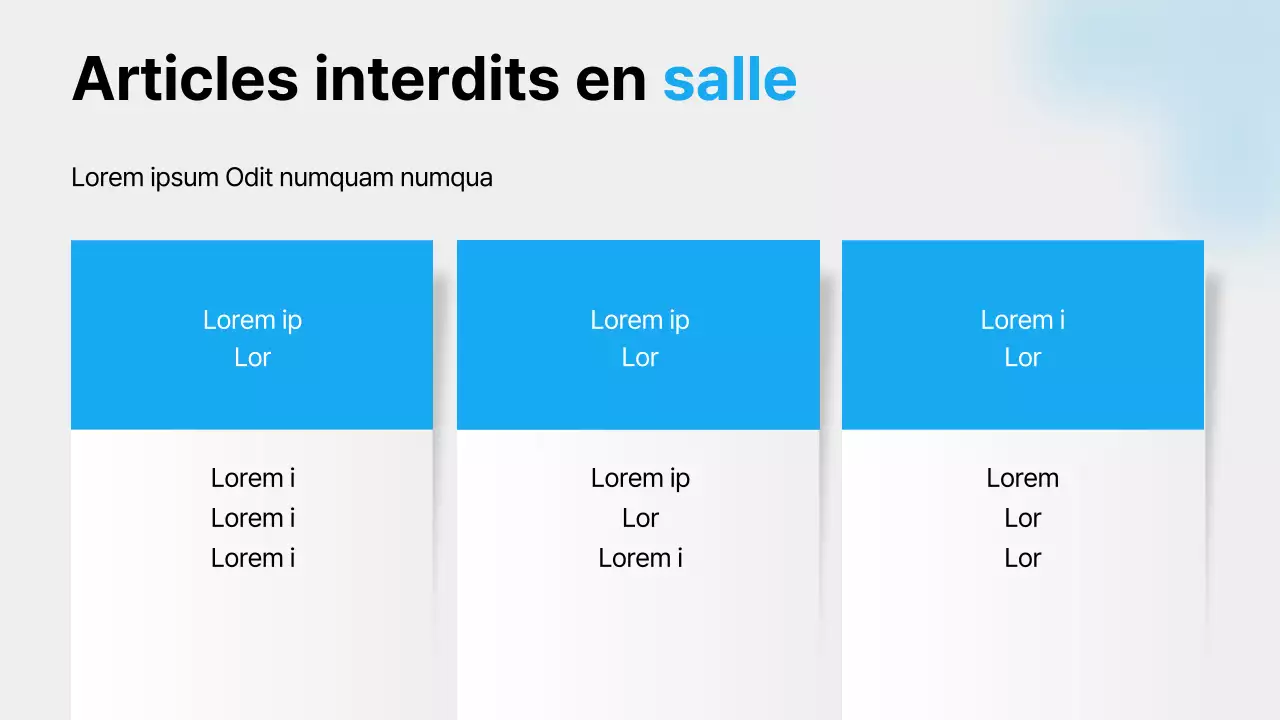 Un guide de la vie à l'hôpital avec des couleurs bleues, des lignes épurées et des ombres