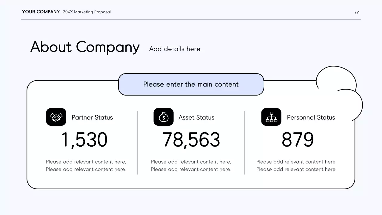 White Modern Marketing Plan Presentation