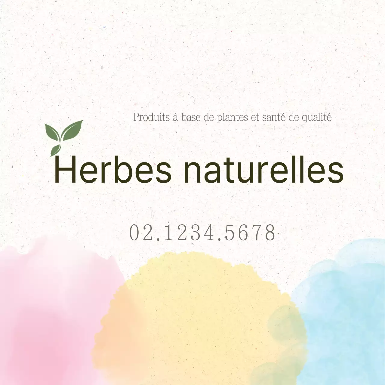 Herbes naturelles