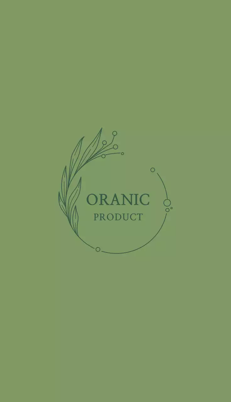 Cartão de visita de propaganda de produto elegante verde