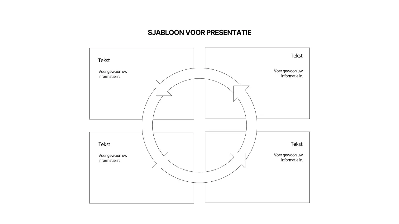 Eenvoudige zwarte vormen