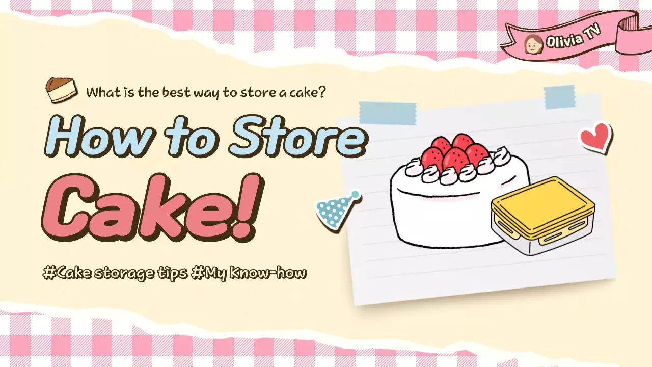 Pink Playful Cake Guide YouTube Thumbnail