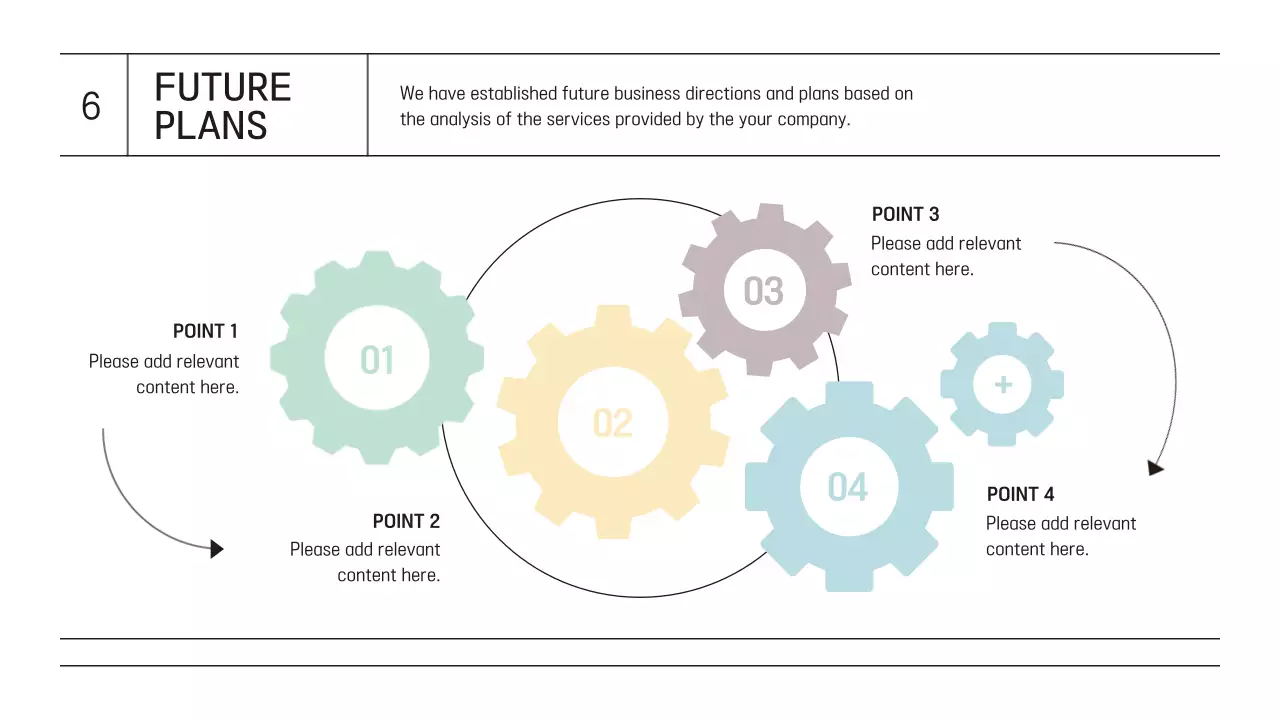 베이지 미니멀 비즈니스 플랜 프레젠테이션