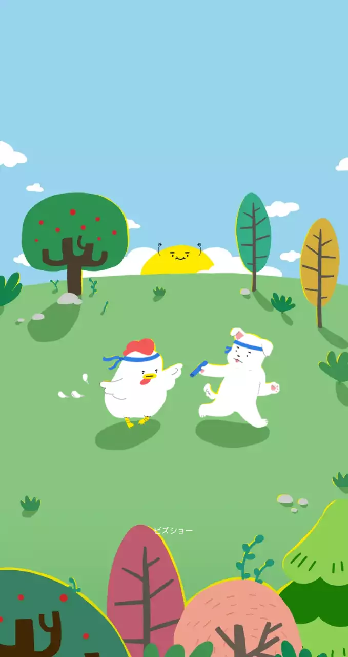 かわいい犬とニワトリのイラストをコンセプトにしたパーソナルグッズ