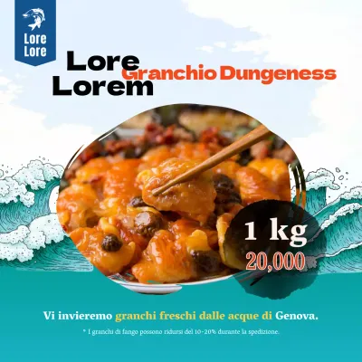 Riccioli di mare Social media