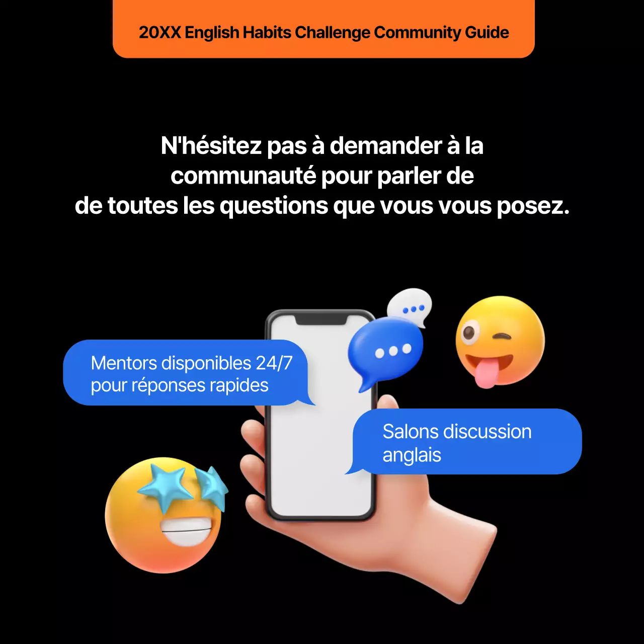 Un défi simple sur le thème du noir et du 3D (CardNews)