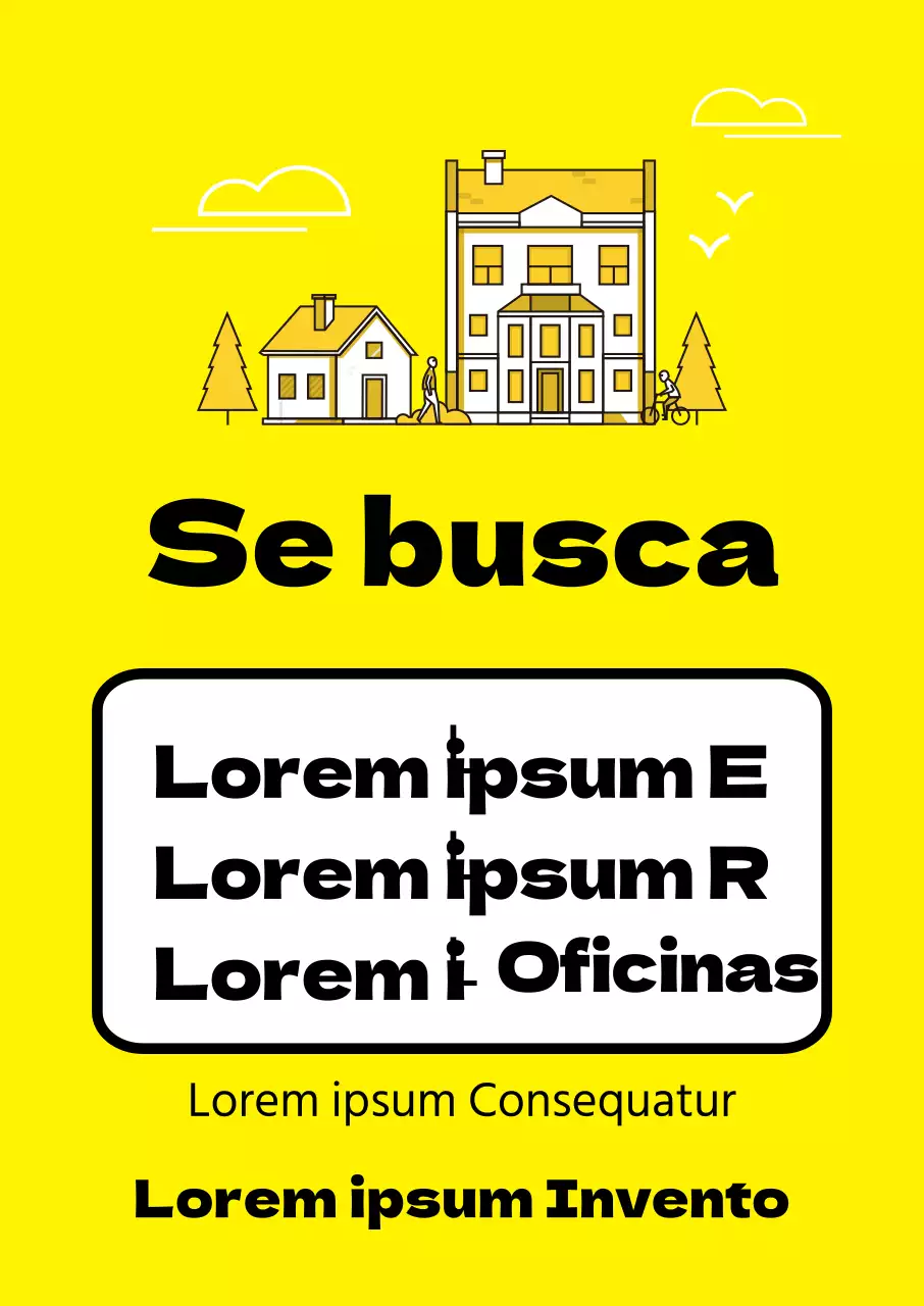 Inmueble amarillo en venta