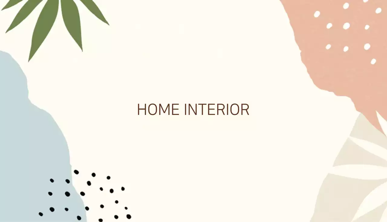 ベージュ シンプル インテリア 名刺