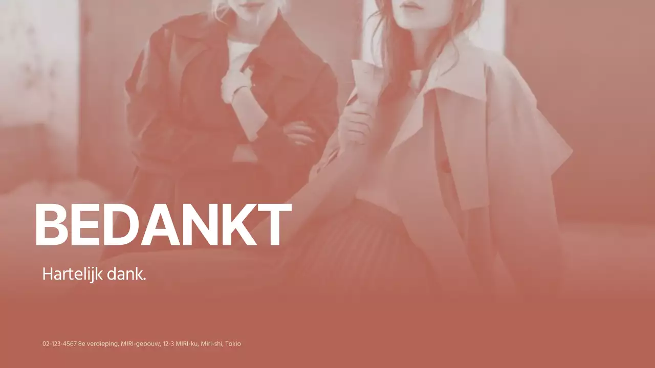 Verloop roze-beige schoon adviesrapport