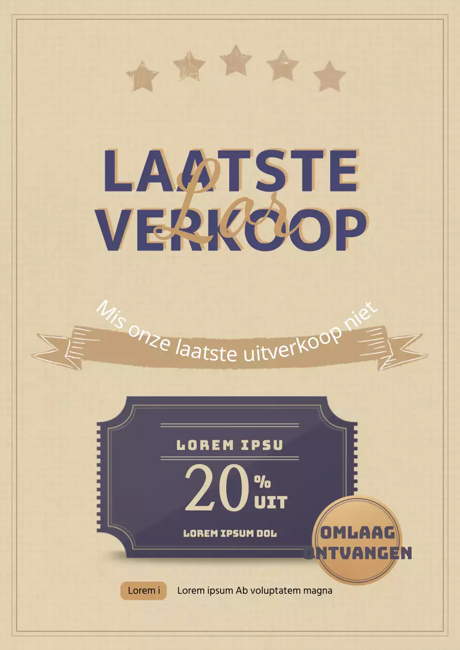 Couponverkoop evenementen
