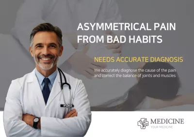 Grey Professional Health Promotion Poster