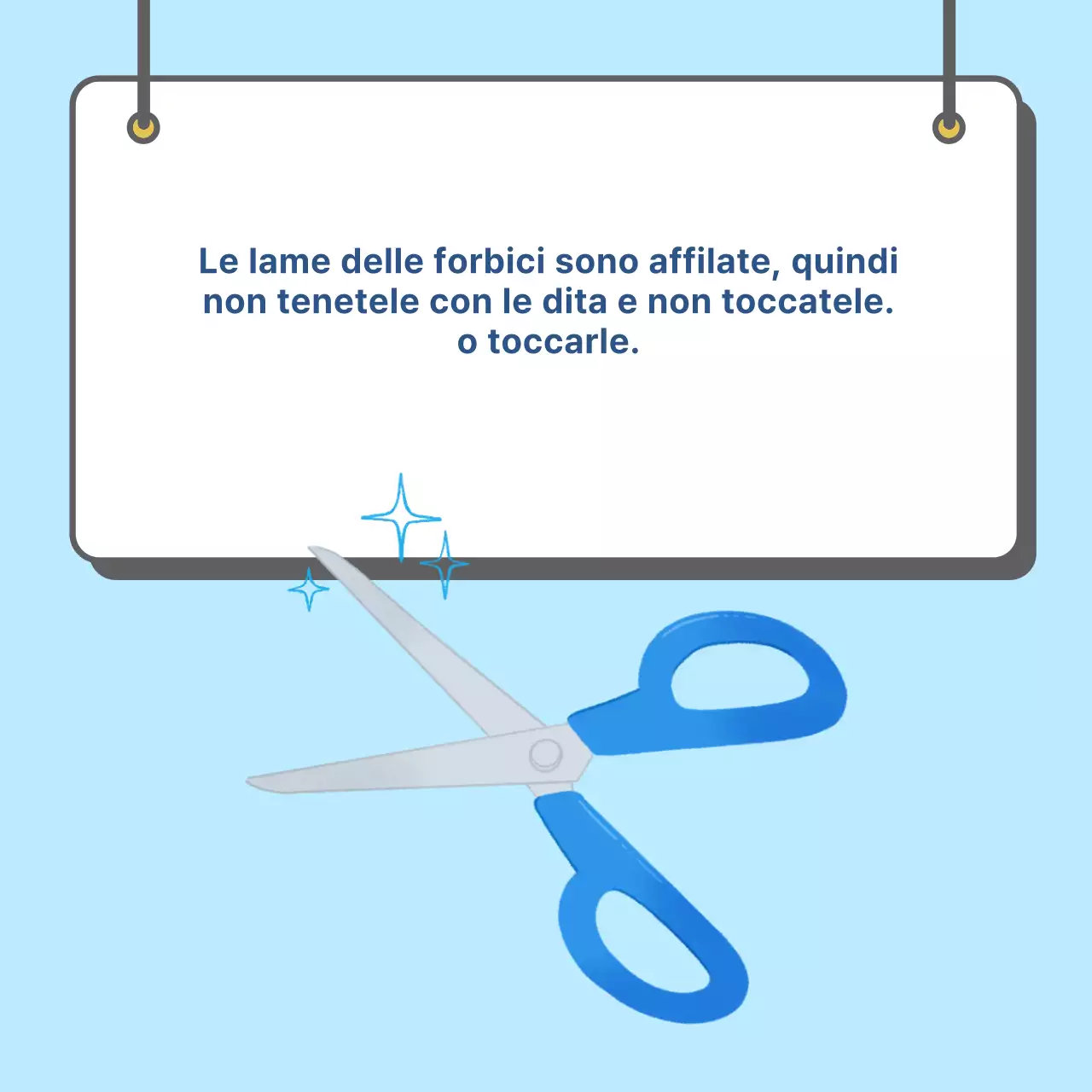 Utilizzo delle forbici Ducasse CardNews