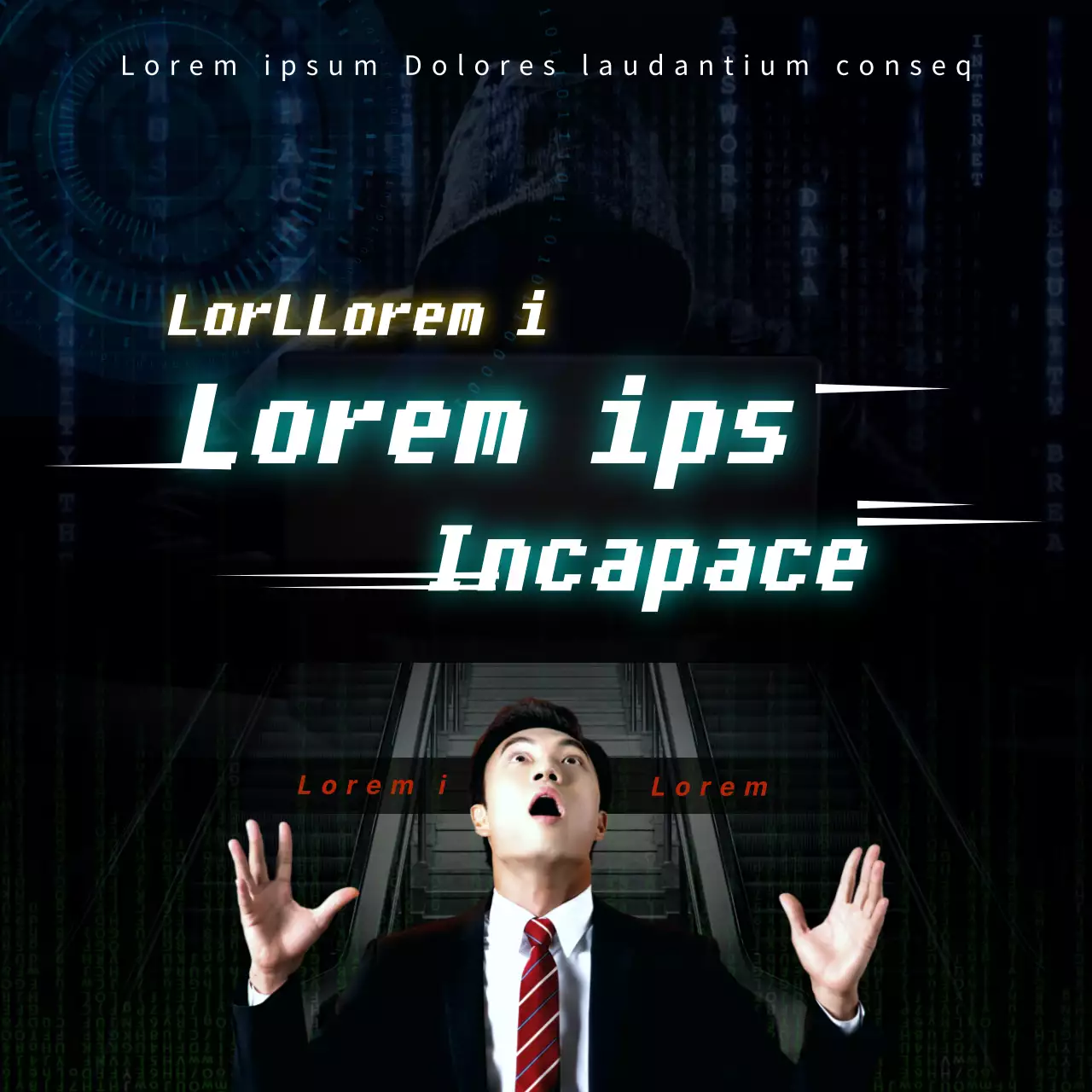 Una escape room a tema, con toni blu navy e un concetto di pensionamento anticipato.